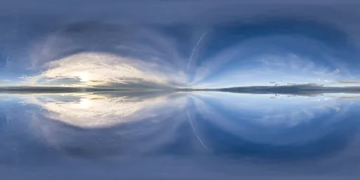Infinite Sky - Cloudy Blue Evening