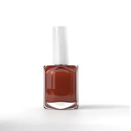 Nail enamel white bg E commerce