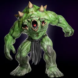 Gorvath Character Rigged
