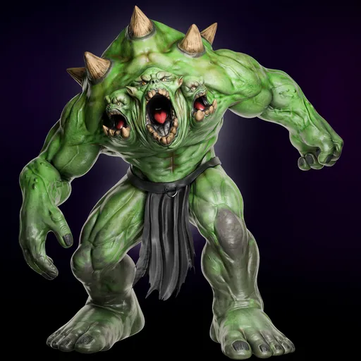 Gorvath Character Rigged
