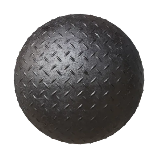 High-quality procedural metal plates texture for PBR material in Blender 3D, customizable with node group.