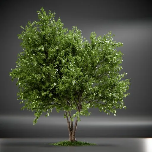 Tree Acer Buergerianum animated