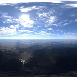 Morning sunshine cloud