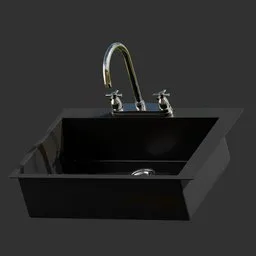 Sink S71 S711-F660 CR BK