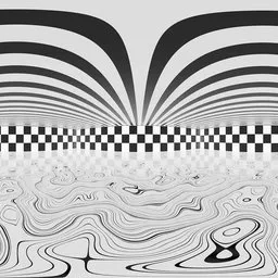 Abstract Checker Dome HDRI