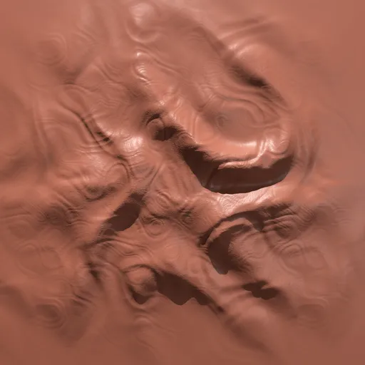 Rippled Alien Skin