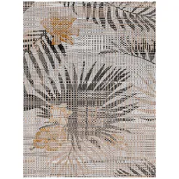 Palm Frond Shadow Carpet