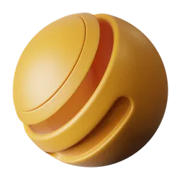 Orange Matte Plastic