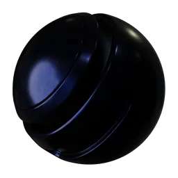 Midnight Blue Car Paint