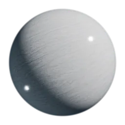Simple white natural marble