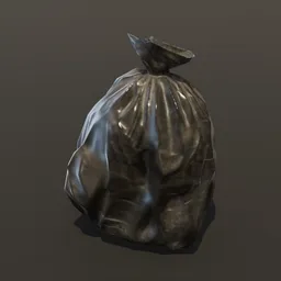 Heavy Duty Urban Waste Bag Black