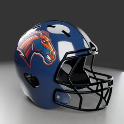 Horse Football Helmet