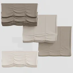 GD Roman Blinds Curtain Set