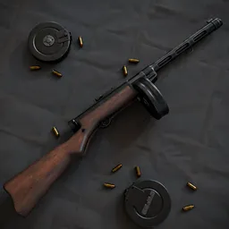 Suomi KP/-31 Submachine Gun