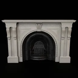 Victorian Fireplace