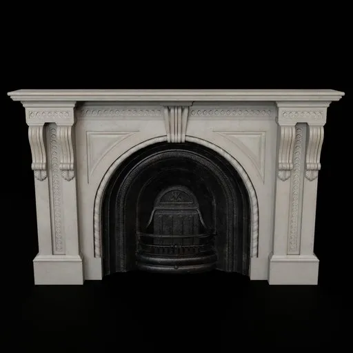 Victorian Fireplace