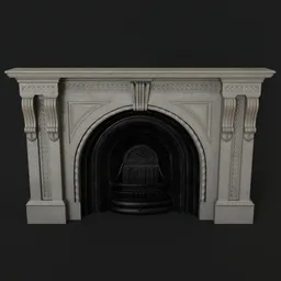 Victorian Fireplace