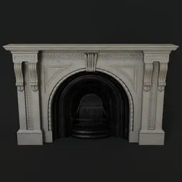 Victorian Fireplace