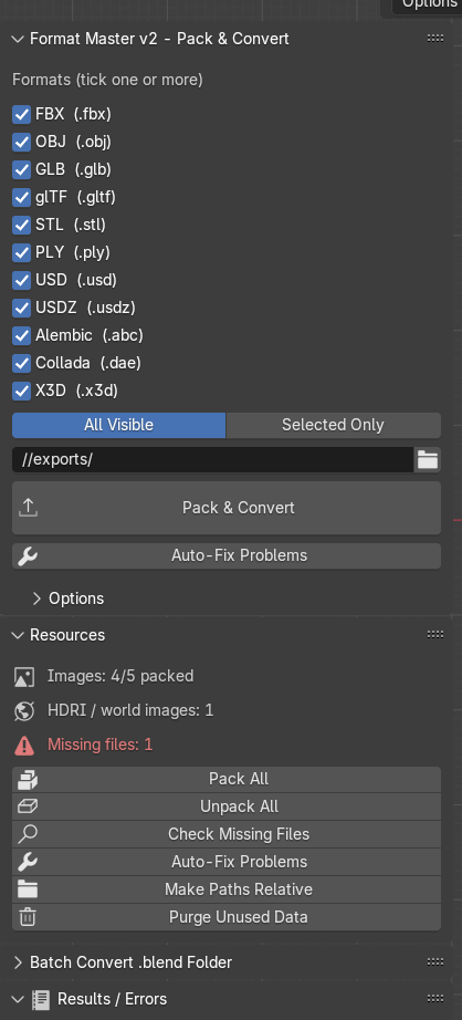 format master v2 | FREE Tools add-ons | Blendkit