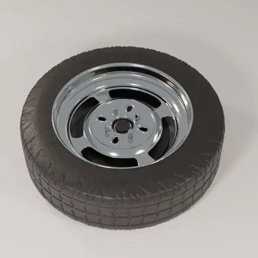 Retro Steel Deep Dish Wheel
