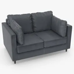 Grey Loveseat