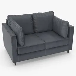Grey Loveseat
