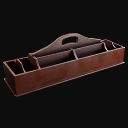 1920s Wooden Letter Tray