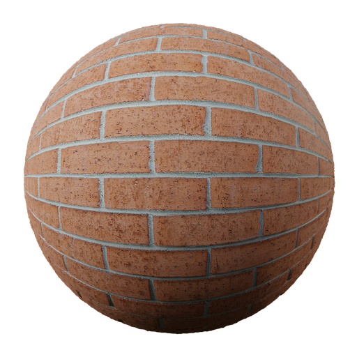 Red Bricks FREE bricks materials BlenderKit