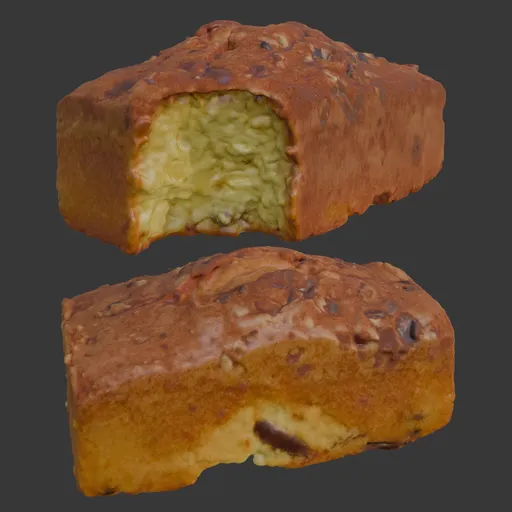 Bited fruit cake