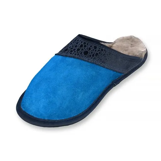slippers footwear woman shoe sheep leather scan