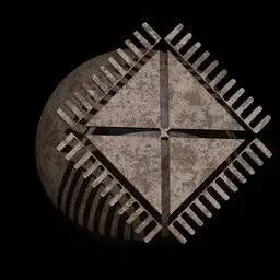 Rokviz Ancient ornament symbol brush