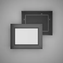 Rustic Rectangle Wood Mirror