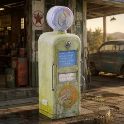 Old Gasoline Pump