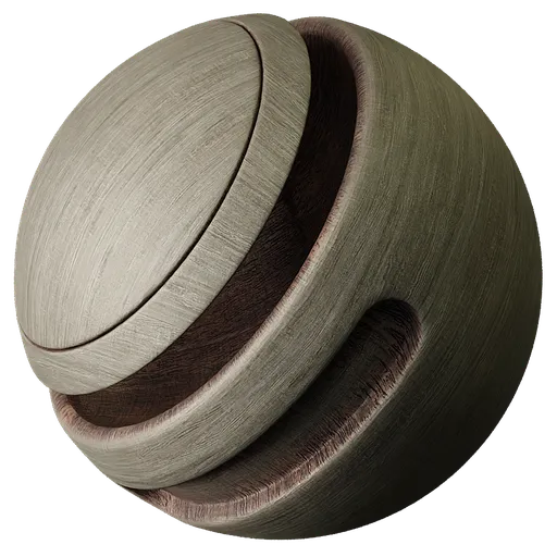 Wood Smooth Gray Cedar