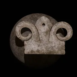 Rokviz Ancient ornament symbol brush