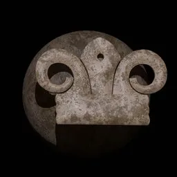 Rokviz Ancient ornament symbol brush