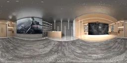 Gray Cold Light Activity Room