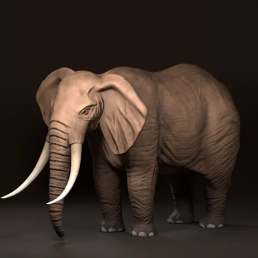 Elephant - Rigged