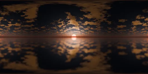 Fiery Sunset - HDRi