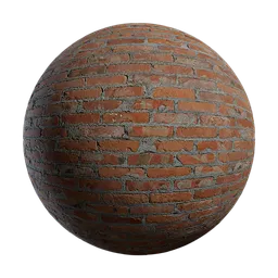 Red brick wall