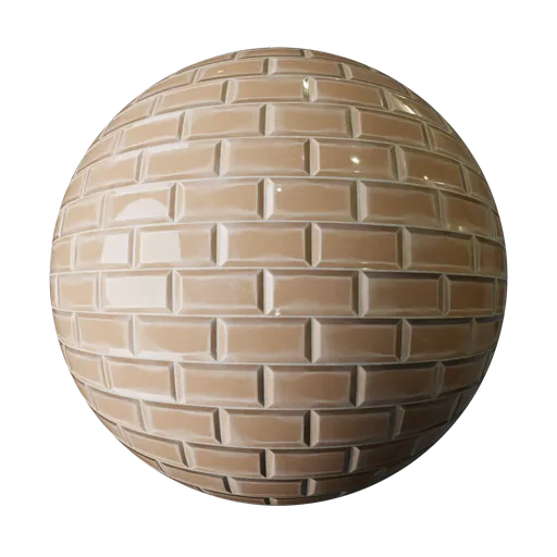 Clay Beveled Tiles