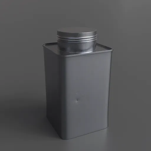 Square aluminium can