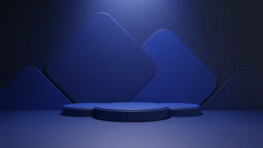 Versatile 3D-rendered product display podiums in various sizes for showcasing items, ideal for Blender visualization.