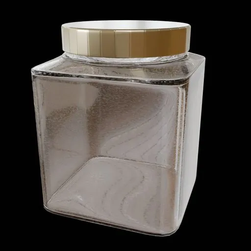Glass jar