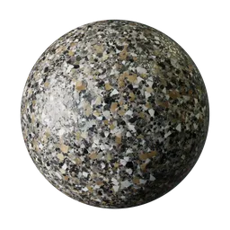 Metallic Terrazzo Floor