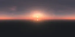 Orange Pink Sunset Sky