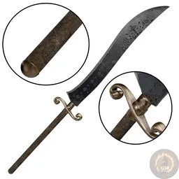 Darvish Sword Light Steel Clean