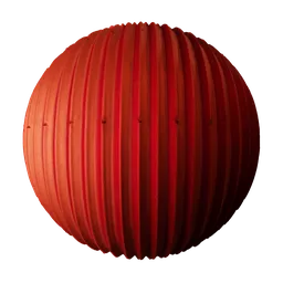 Metal Red Sheet Corrugated