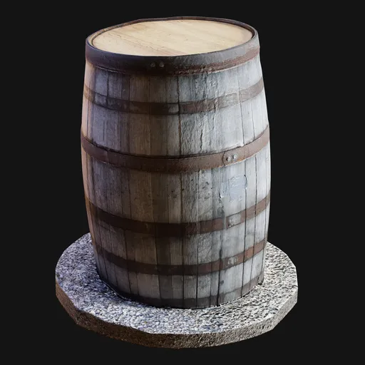 Duct-Taped Wine Barrel