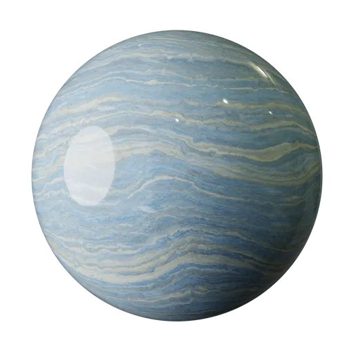 Blue Travertine